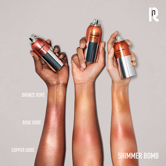 SHIMMER BOMB SPRAY MAQUIAGEM BRONZE DOR�